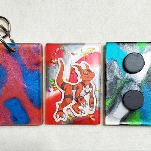 Gilmon Digimon Keychain or Fridge Magnet *Your Choice*